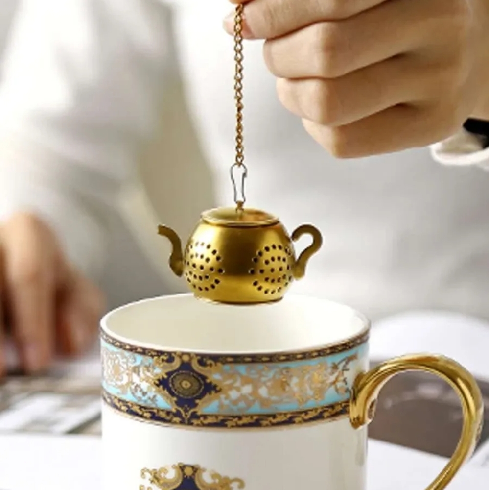 Tea leaf filter strainer